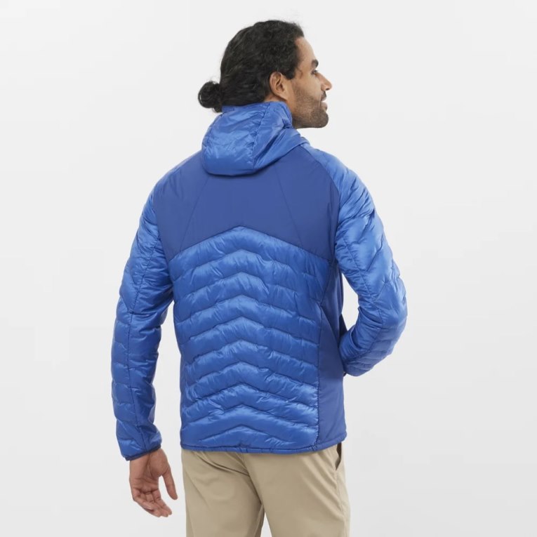 Salomon Outline Primaloft Men's Insulated Jackets Blue | CA 30T62
